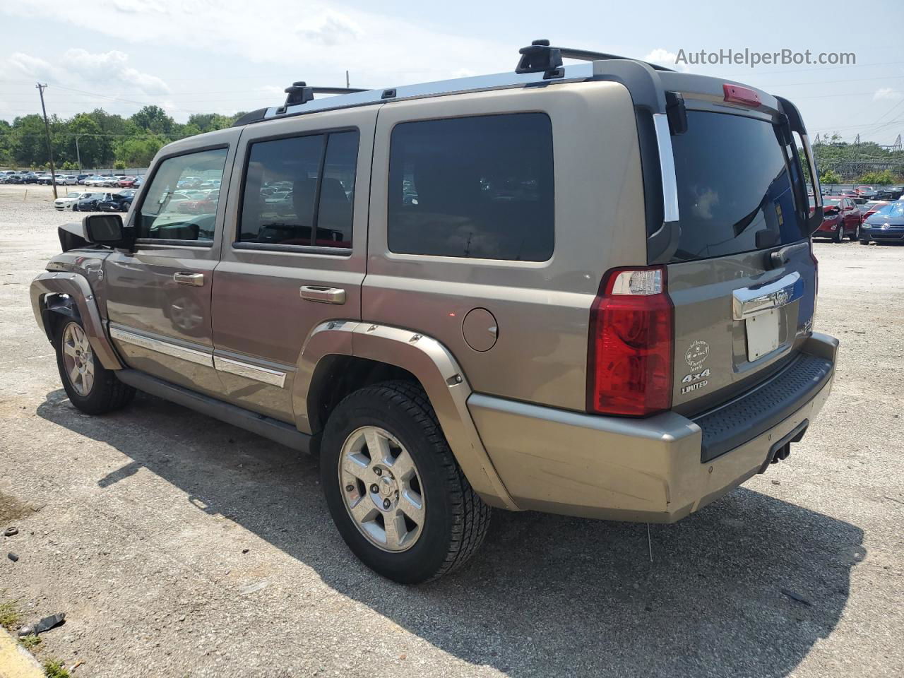 2006 Jeep Commander Limited Brown vin: 1J8HG58256C122659