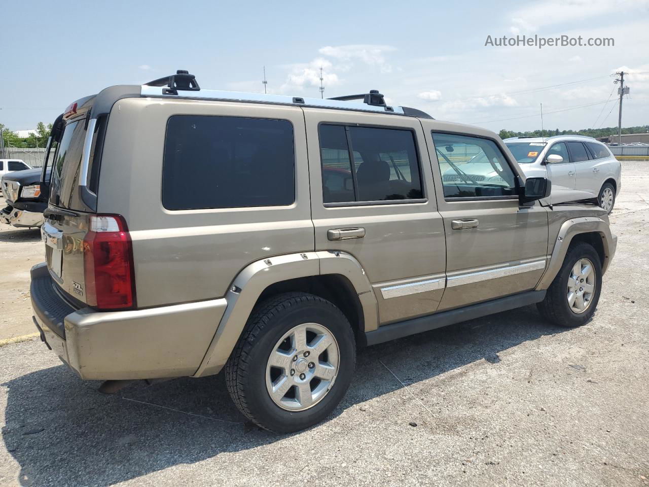 2006 Jeep Commander Limited Brown vin: 1J8HG58256C122659