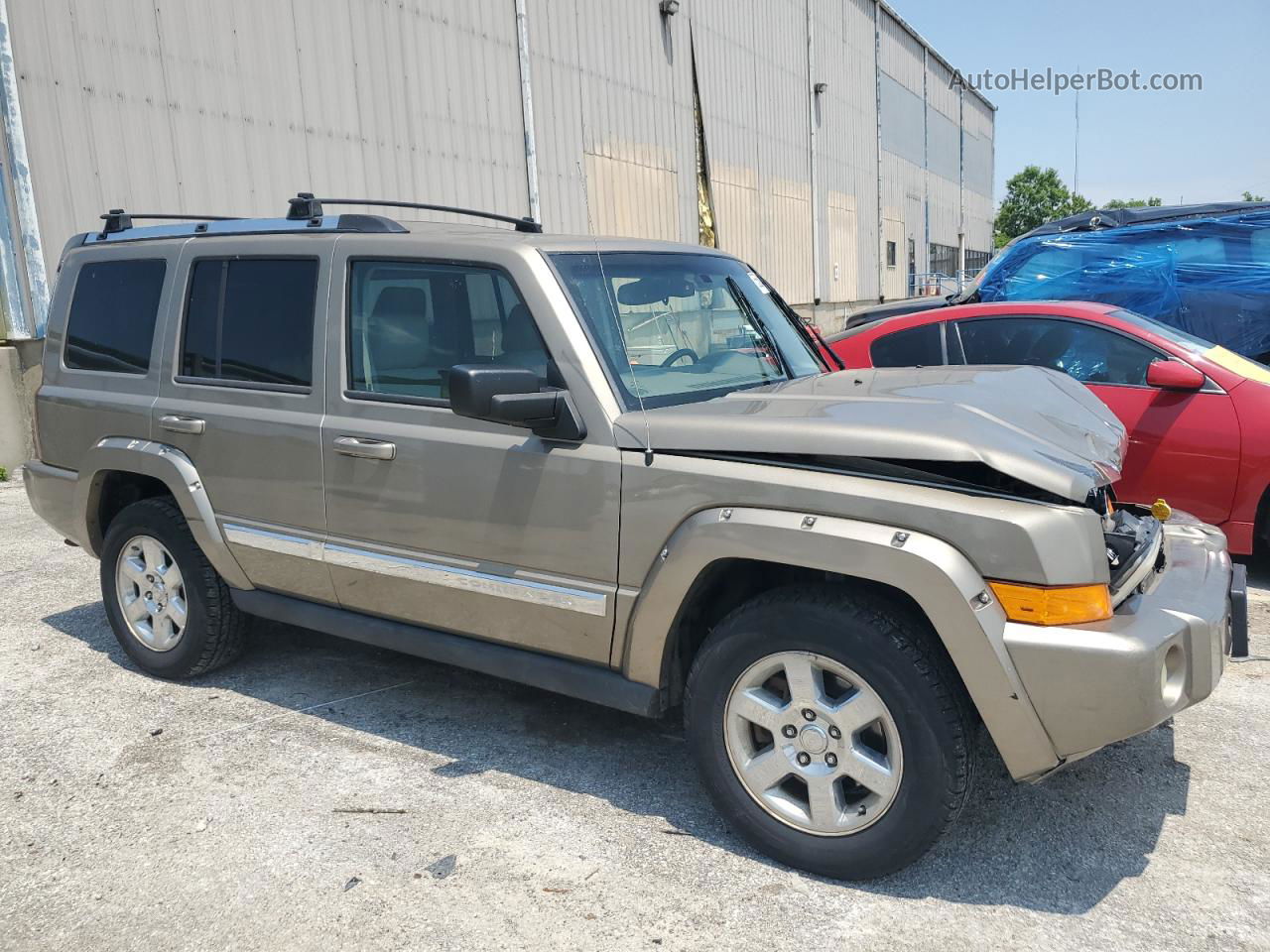 2006 Jeep Commander Limited Коричневый vin: 1J8HG58256C122659