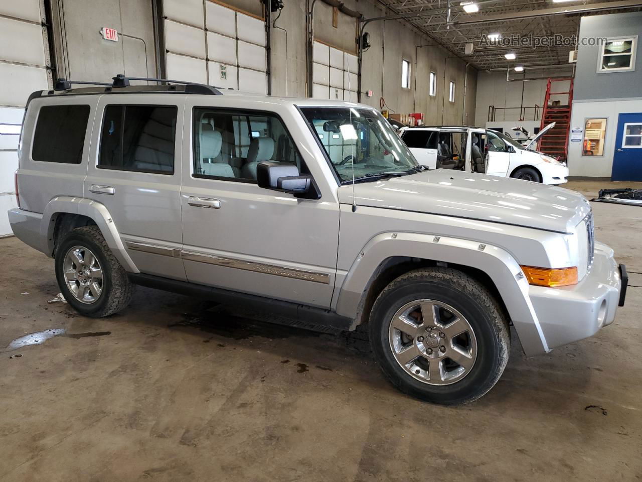 2006 Jeep Commander Limited Silver vin: 1J8HG58256C129434