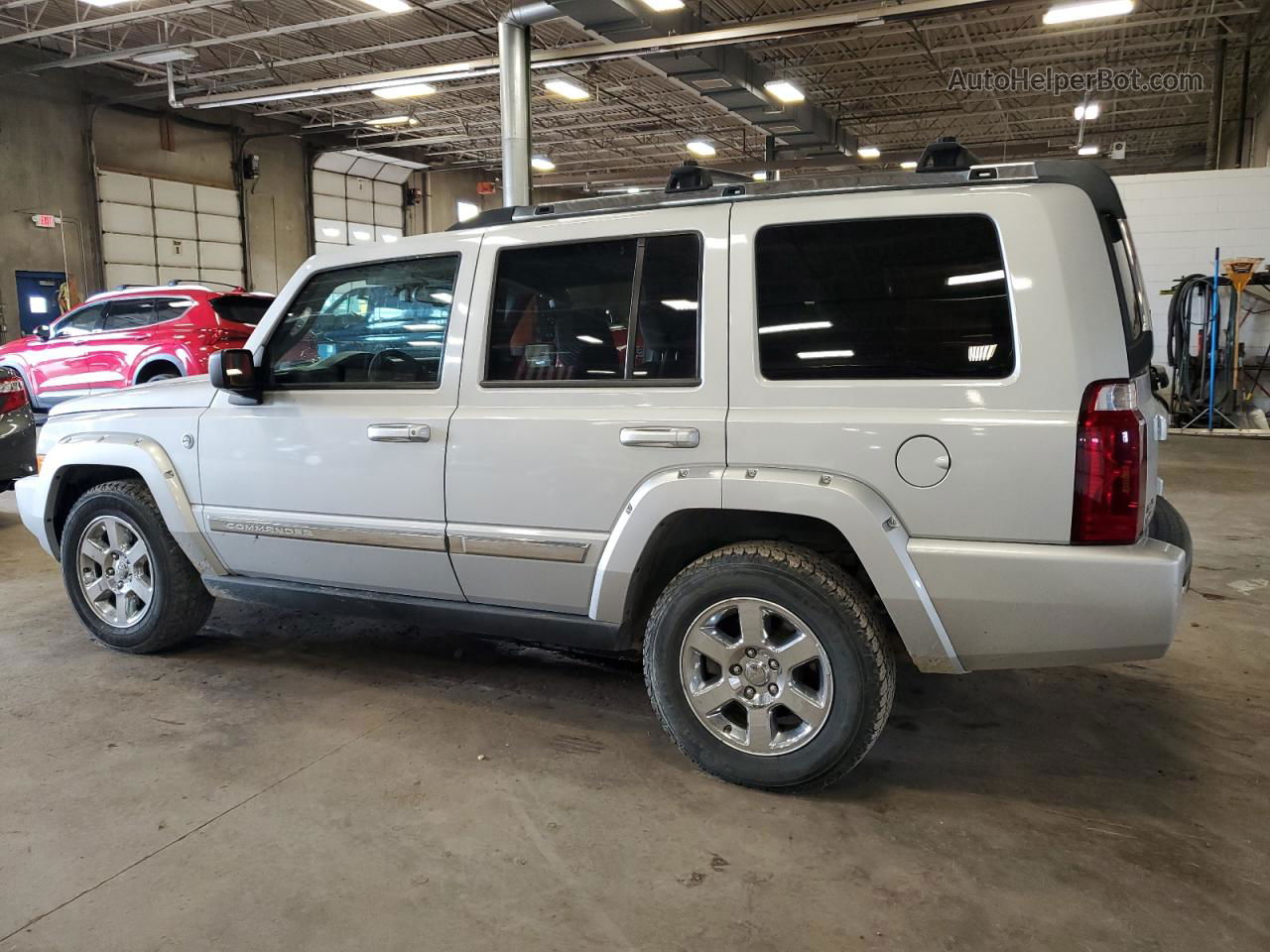 2006 Jeep Commander Limited Silver vin: 1J8HG58256C129434