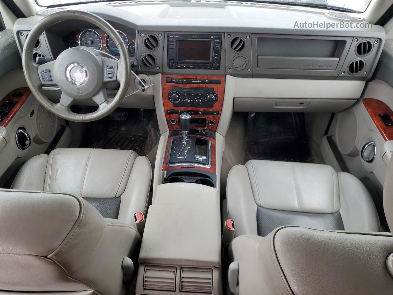 2006 Jeep Commander Limited Белый vin: 1J8HG58256C139459