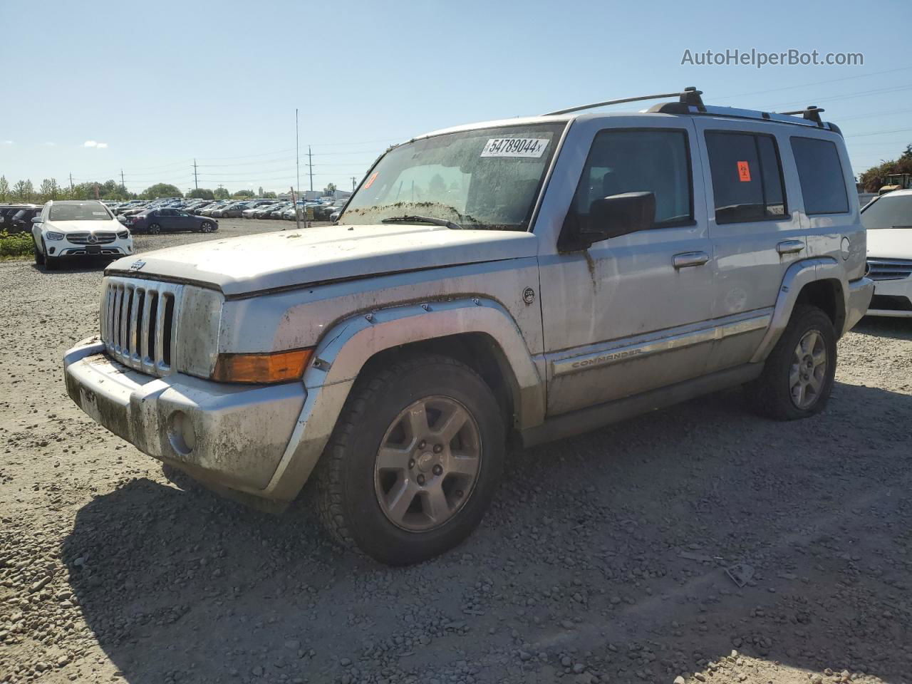 2006 Jeep Commander Limited Silver vin: 1J8HG58256C206819