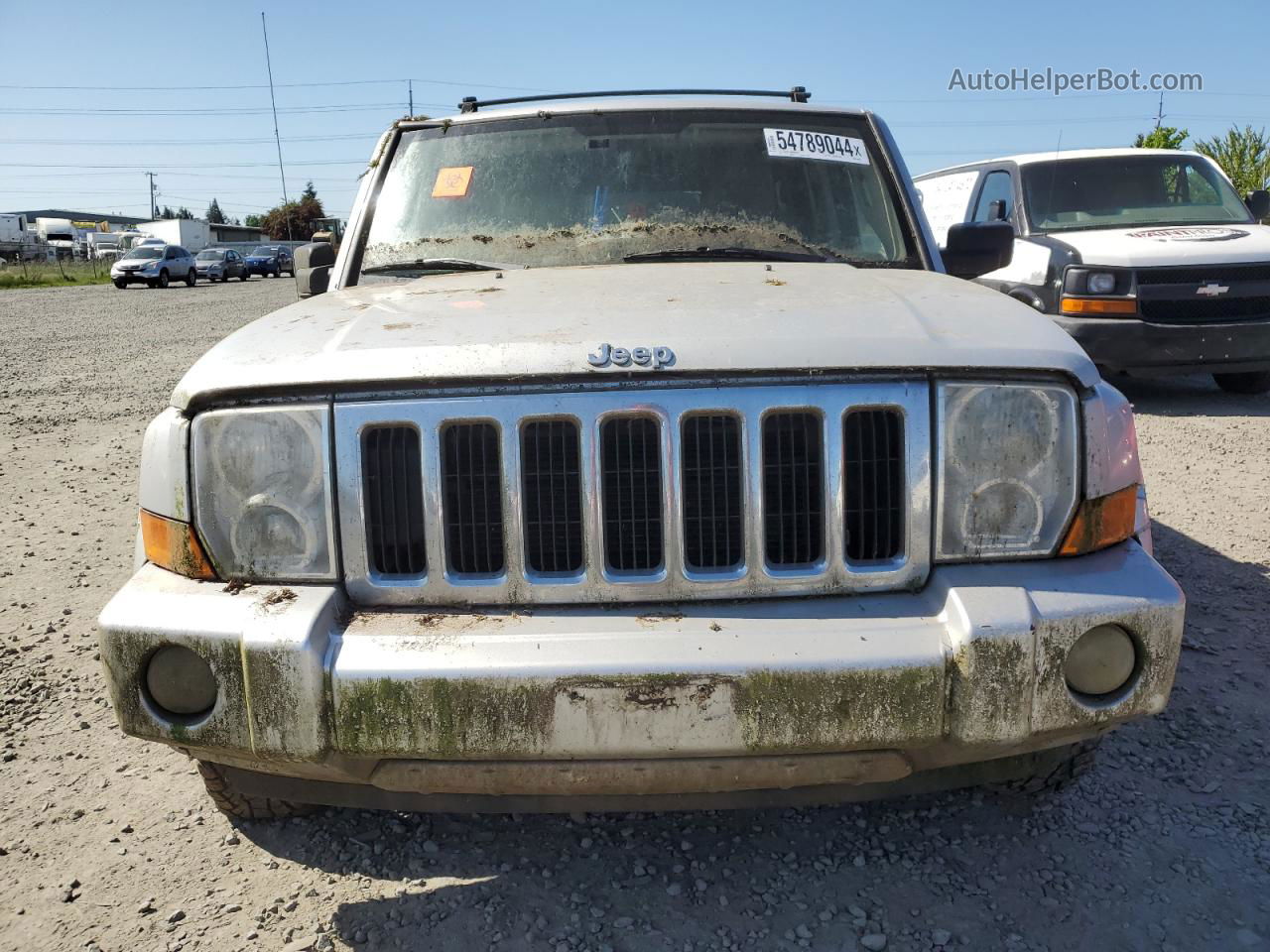 2006 Jeep Commander Limited Silver vin: 1J8HG58256C206819