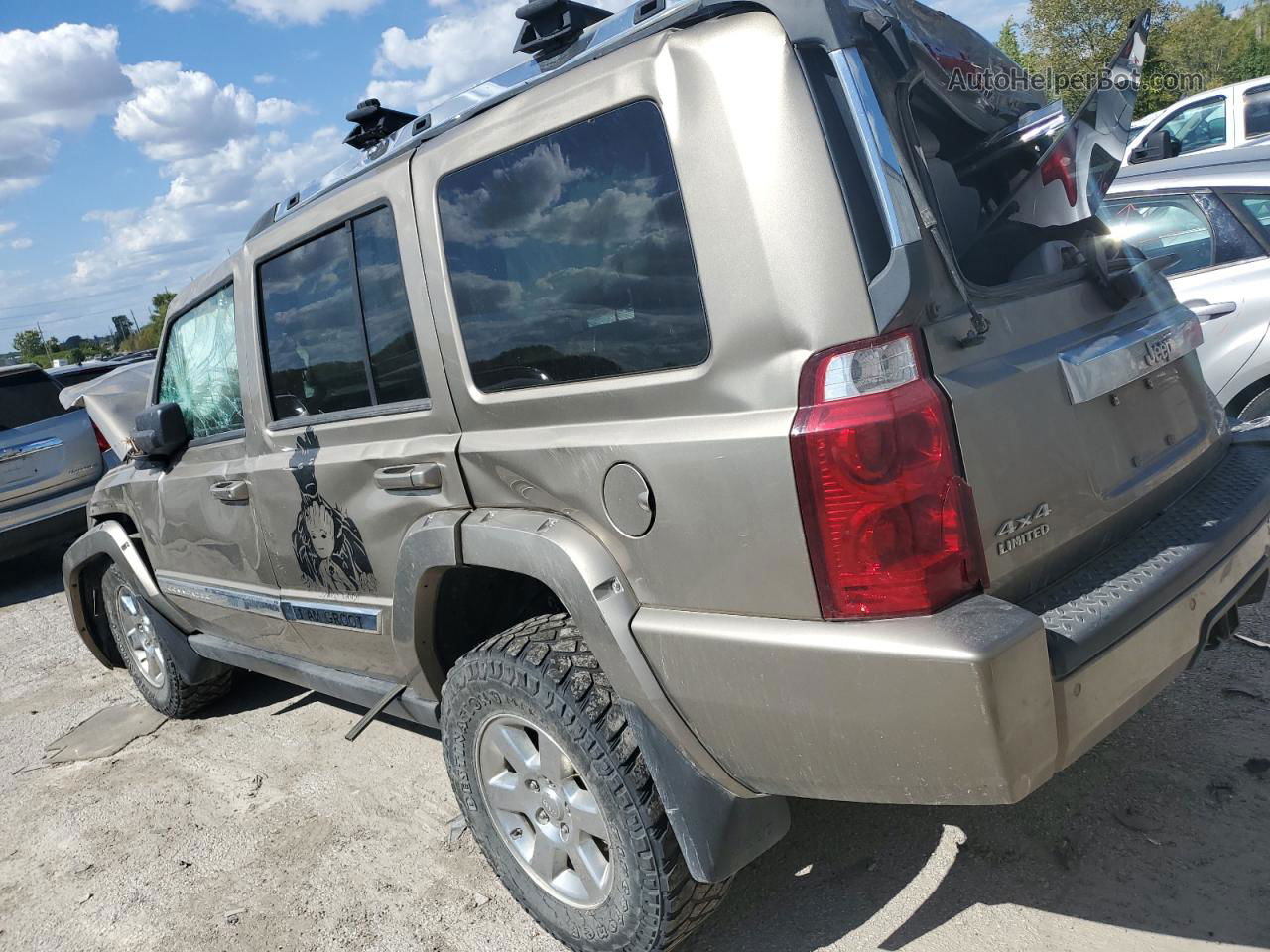 2006 Jeep Commander Limited Желто-коричневый vin: 1J8HG58256C275624