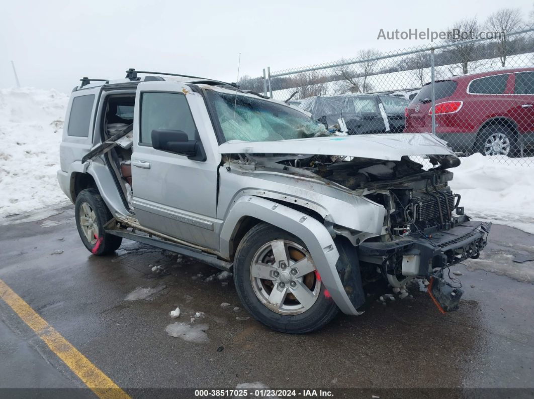 2006 Jeep Commander Limited Silver vin: 1J8HG58256C352279