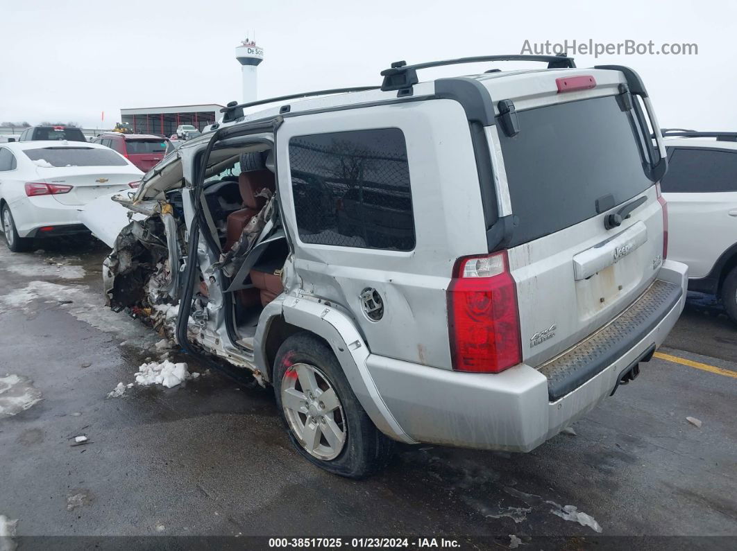 2006 Jeep Commander Limited Silver vin: 1J8HG58256C352279