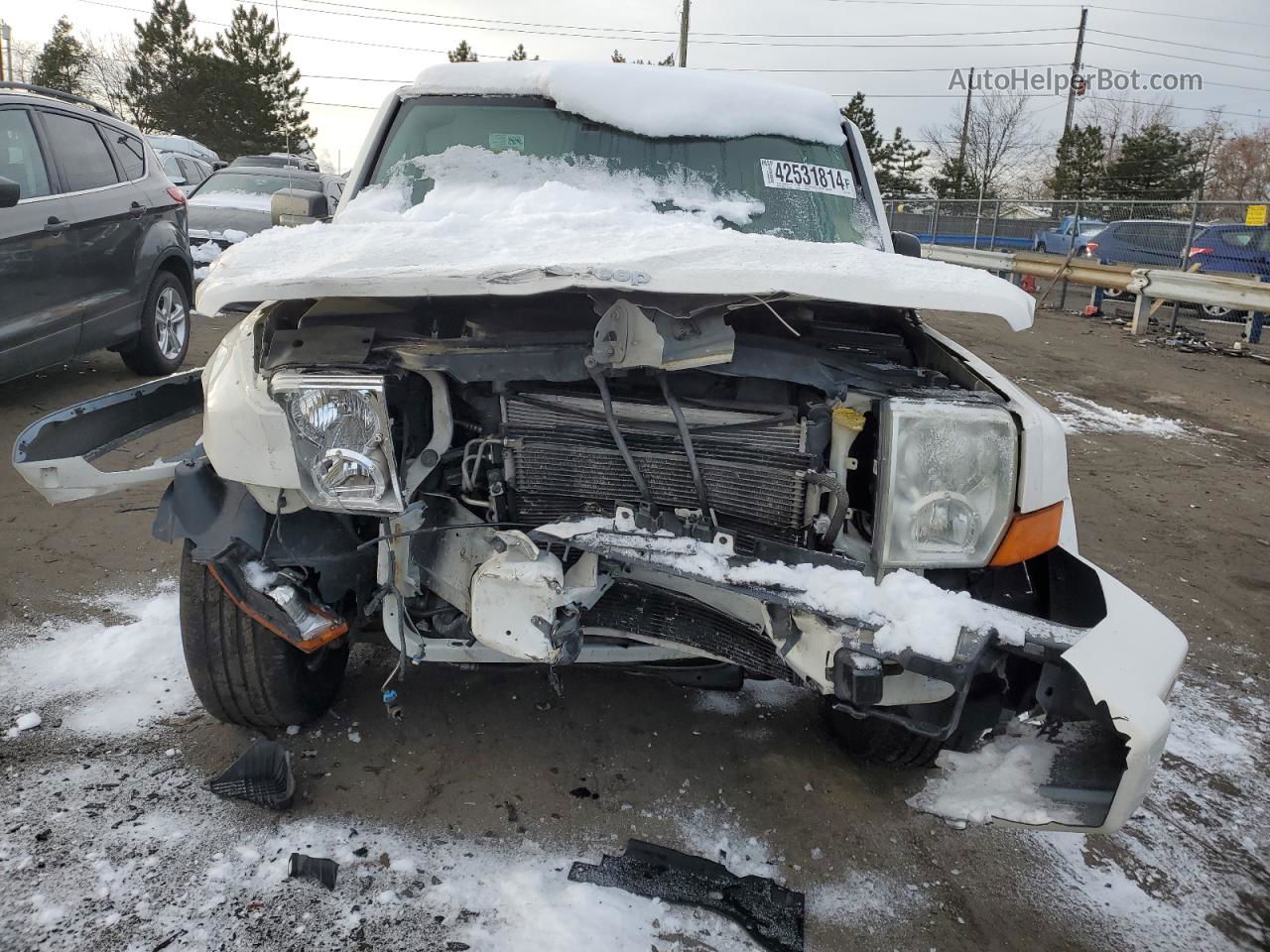 2006 Jeep Commander Limited White vin: 1J8HG58266C139261