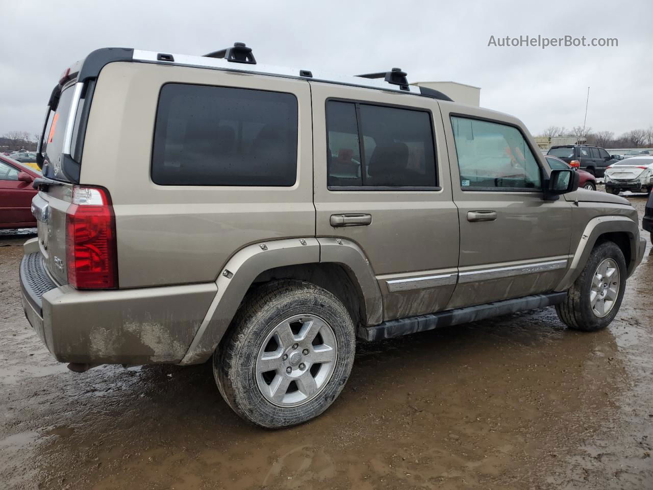 2006 Jeep Commander Limited Желто-коричневый vin: 1J8HG58266C275762