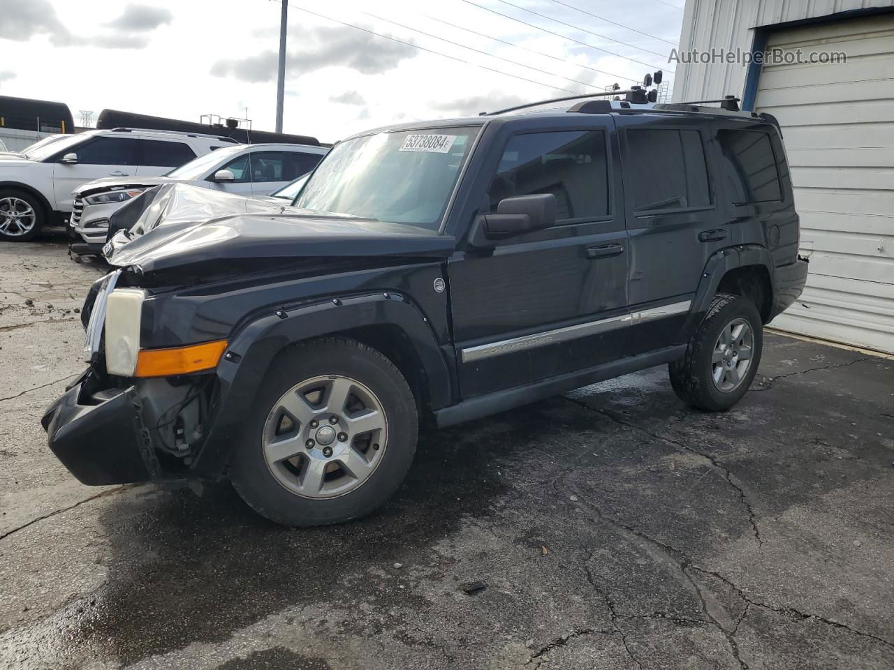 2006 Jeep Commander Limited Black vin: 1J8HG58266C276068