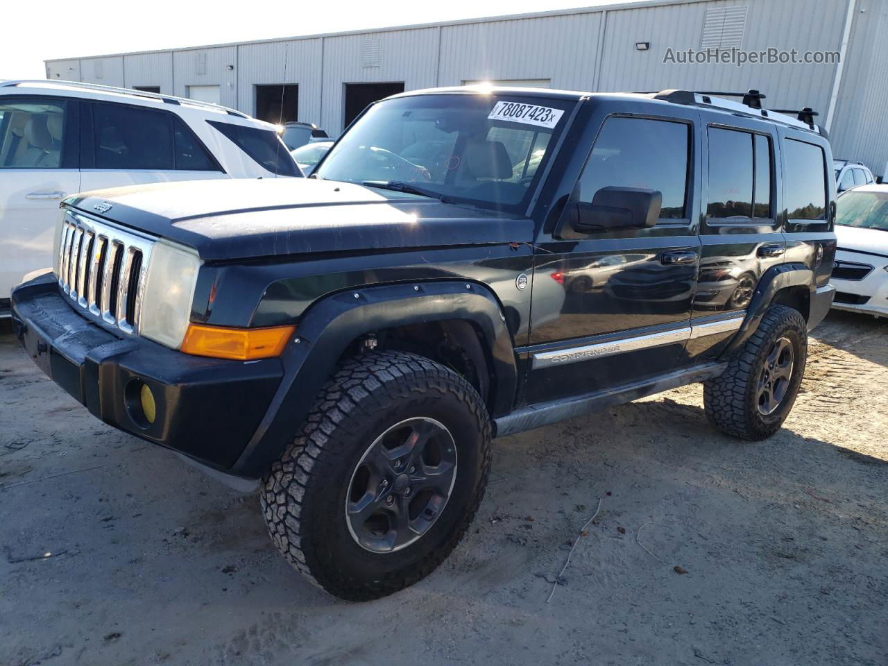 2006 Jeep Commander Limited Black vin: 1J8HG58276C105569