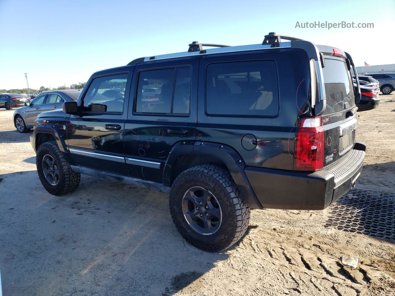 2006 Jeep Commander Limited Black vin: 1J8HG58276C105569