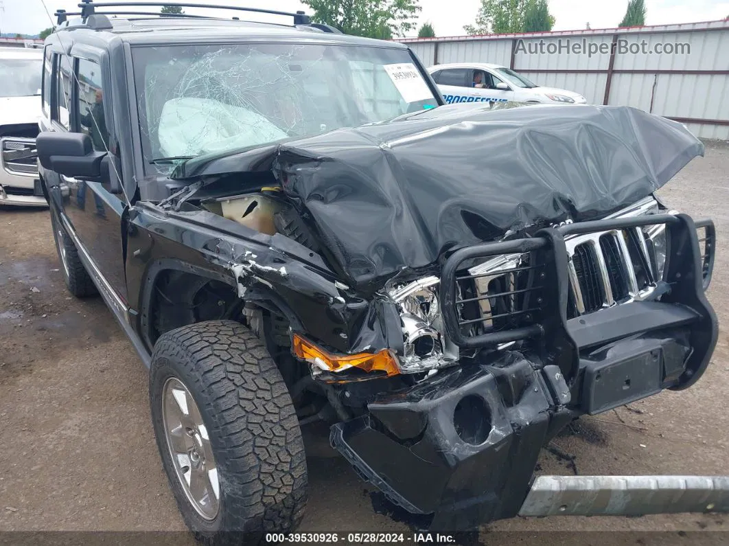 2006 Jeep Commander Limited Black vin: 1J8HG58276C122677