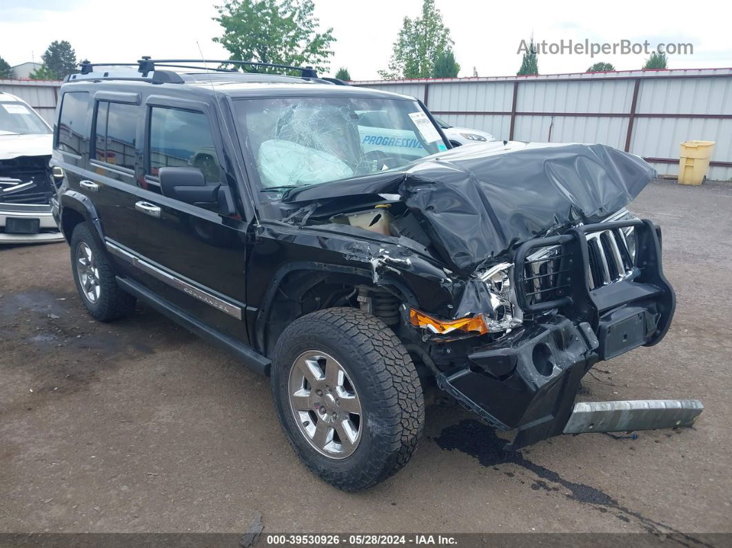 2006 Jeep Commander Limited Черный vin: 1J8HG58276C122677