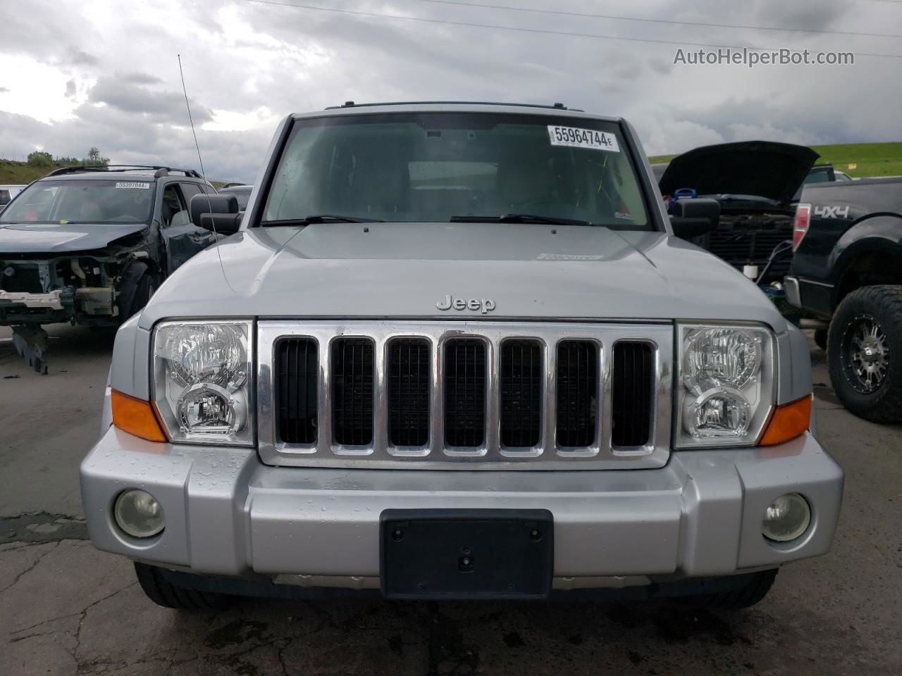 2006 Jeep Commander Limited Silver vin: 1J8HG58276C173564