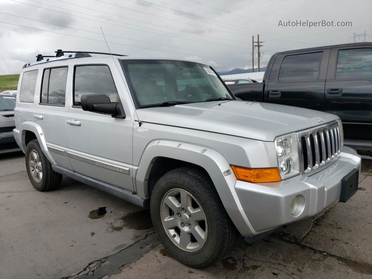 2006 Jeep Commander Limited Silver vin: 1J8HG58276C173564