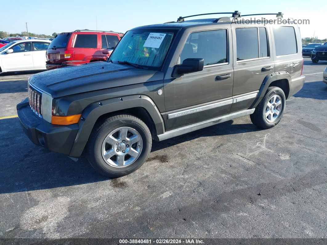 2006 Jeep Commander Limited Gray vin: 1J8HG58276C247467