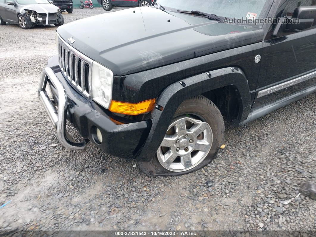 2006 Jeep Commander Limited Black vin: 1J8HG58276C312429