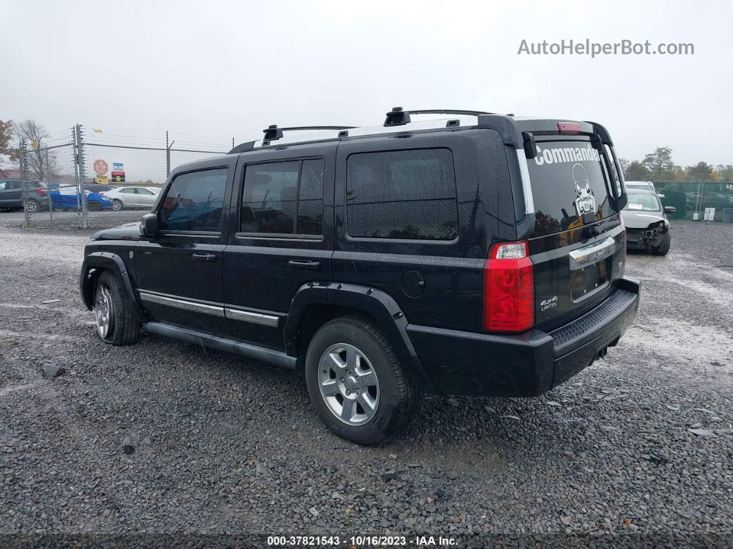 2006 Jeep Commander Limited Black vin: 1J8HG58276C312429