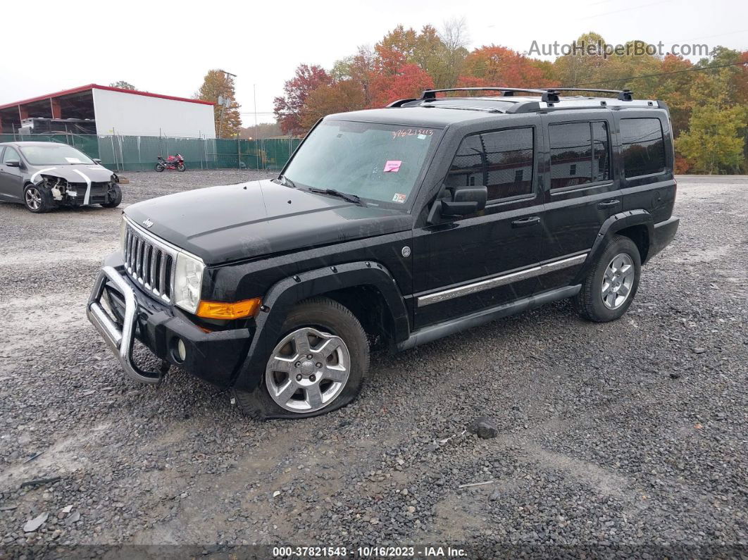 2006 Jeep Commander Limited Black vin: 1J8HG58276C312429