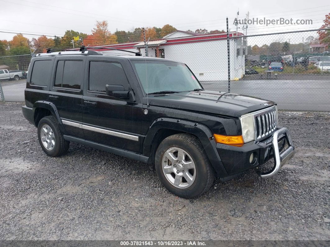 2006 Jeep Commander Limited Black vin: 1J8HG58276C312429