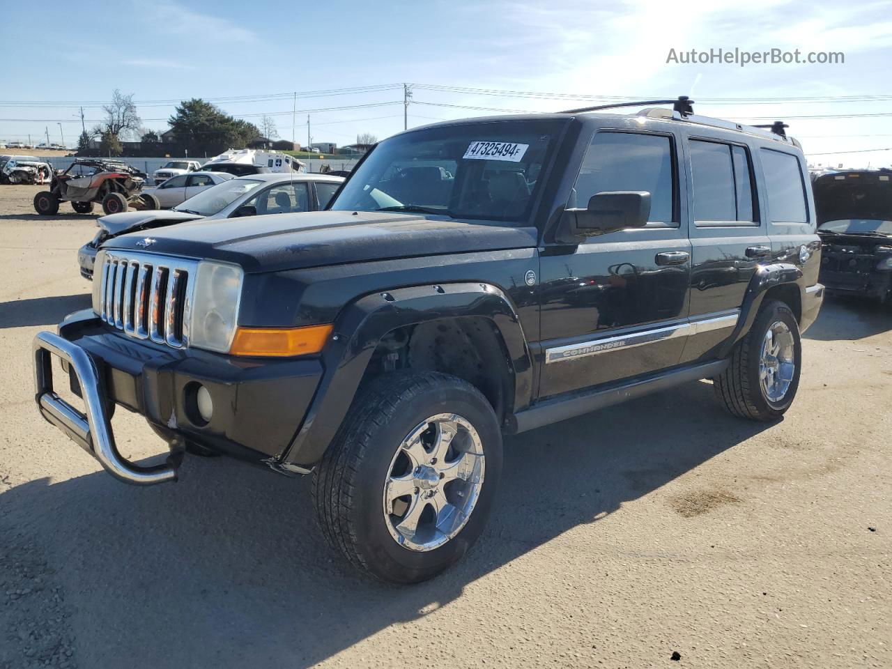 2006 Jeep Commander Limited Black vin: 1J8HG58276C352543