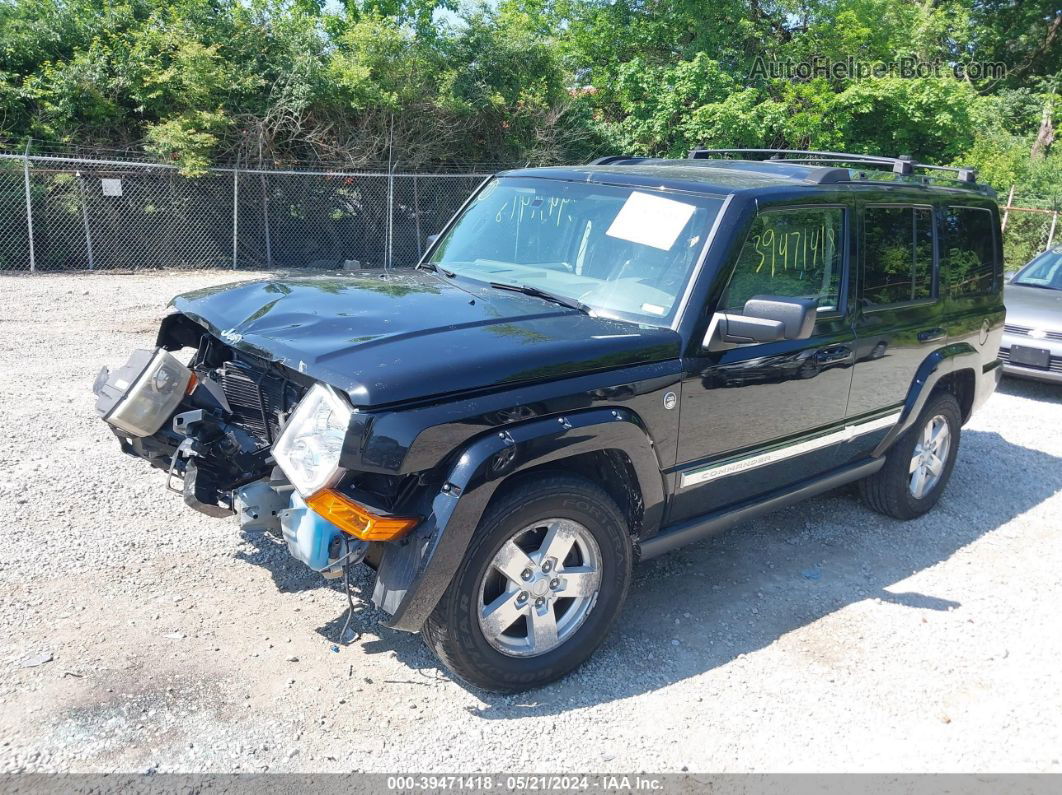 2006 Jeep Commander Limited Black vin: 1J8HG58276C366619