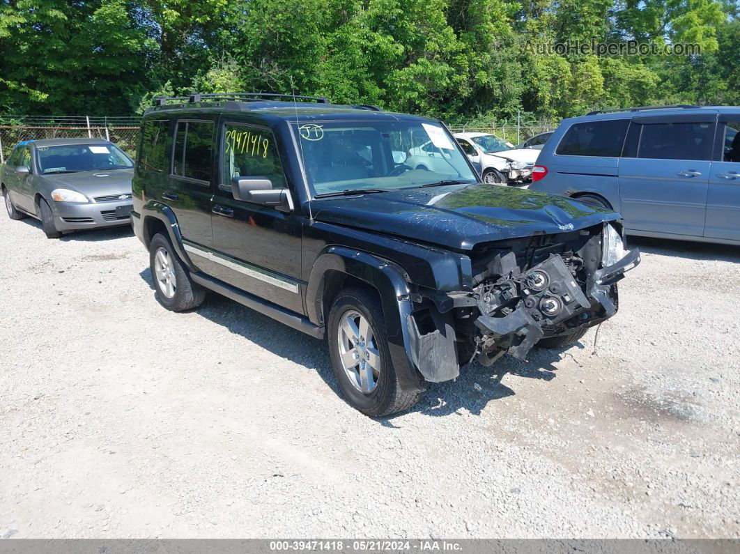 2006 Jeep Commander Limited Black vin: 1J8HG58276C366619