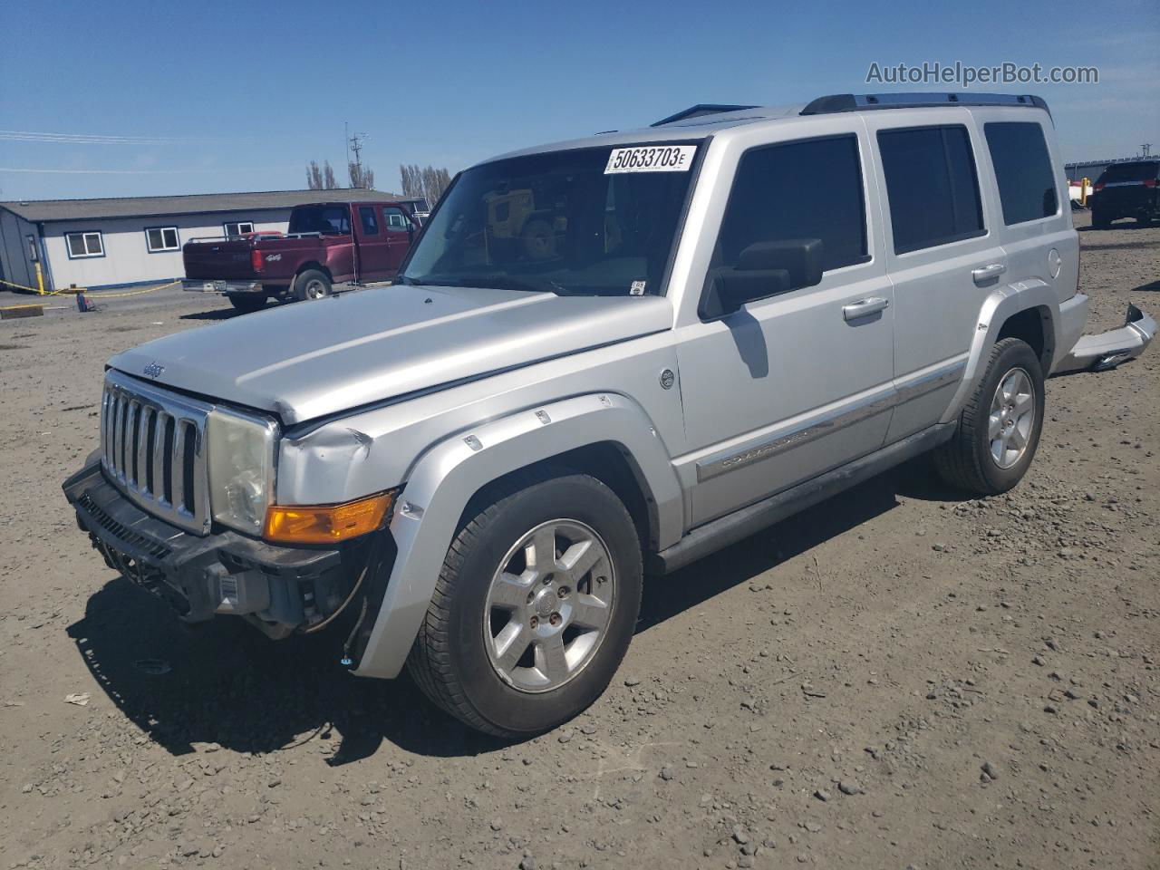 2006 Jeep Commander Limited Серебряный vin: 1J8HG58286C219418