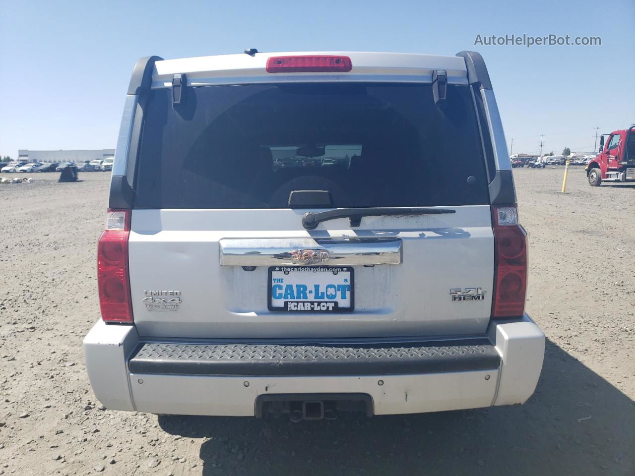 2006 Jeep Commander Limited Silver vin: 1J8HG58286C219418