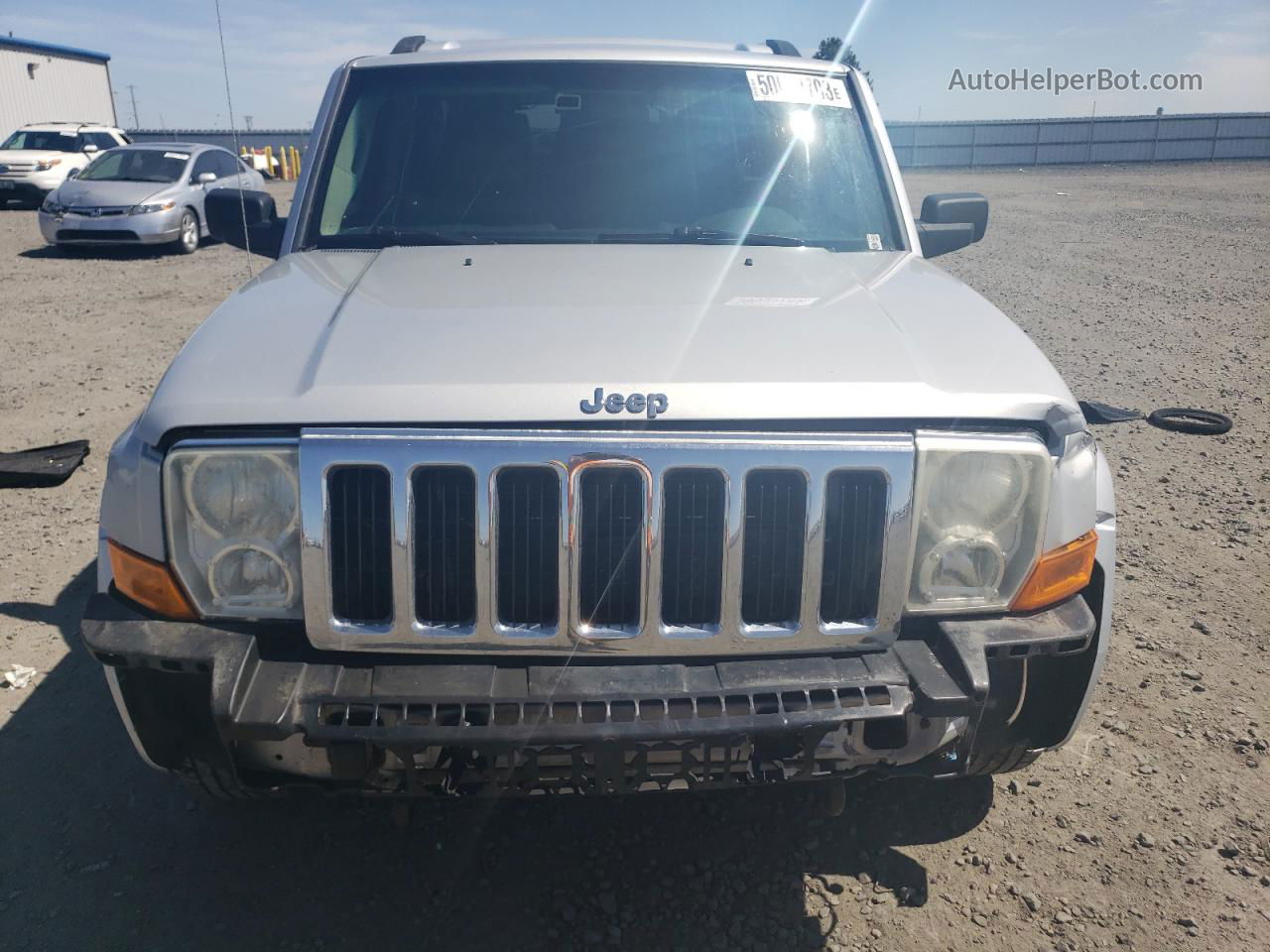 2006 Jeep Commander Limited Серебряный vin: 1J8HG58286C219418