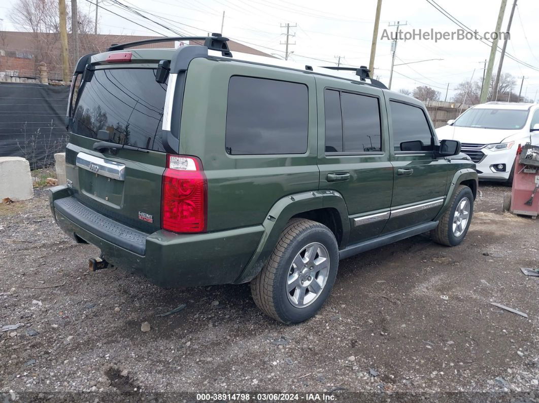 2006 Jeep Commander Limited Green vin: 1J8HG58286C307871