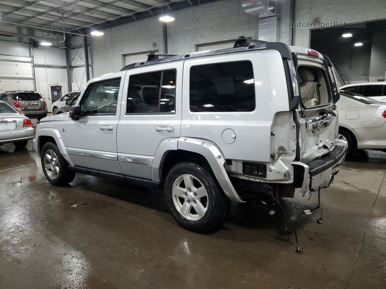 2006 Jeep Commander Limited Silver vin: 1J8HG58296C214471