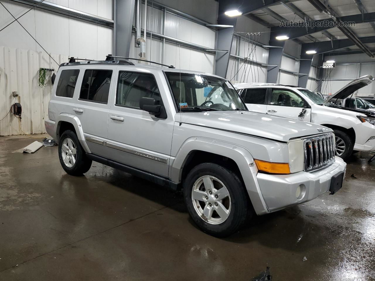 2006 Jeep Commander Limited Silver vin: 1J8HG58296C214471