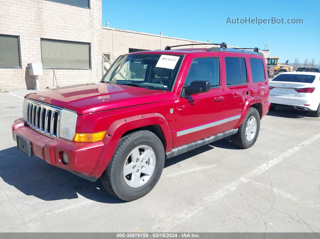 2006 Jeep Commander Limited Красный vin: 1J8HG582X6C168374