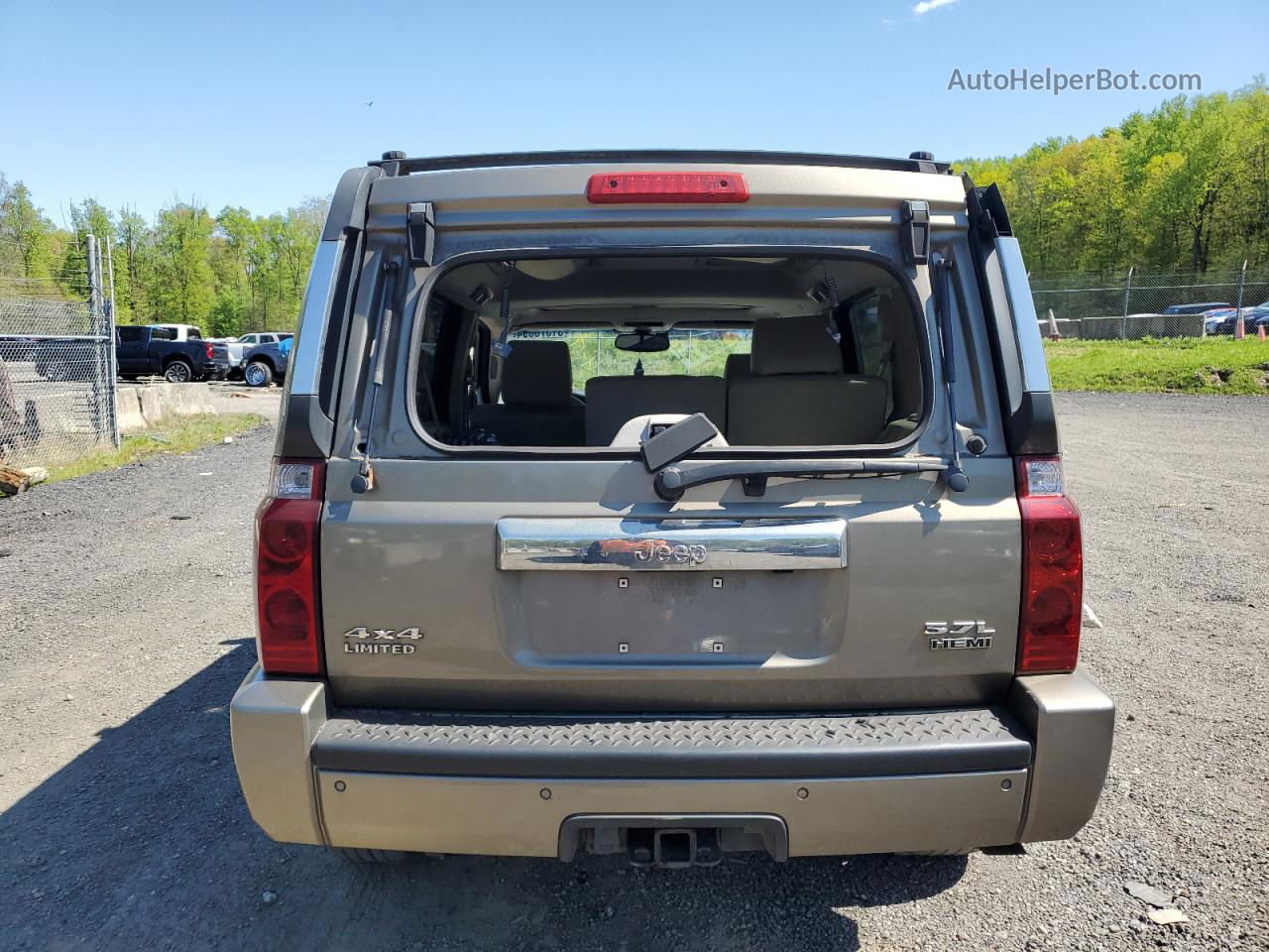 2006 Jeep Commander Limited Gold vin: 1J8HG582X6C200224