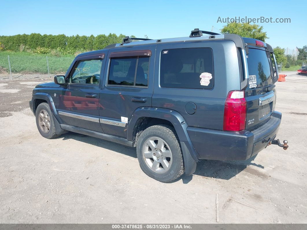 2006 Jeep Commander Limited Blue vin: 1J8HG582X6C318046