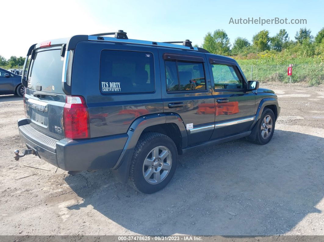 2006 Jeep Commander Limited Blue vin: 1J8HG582X6C318046