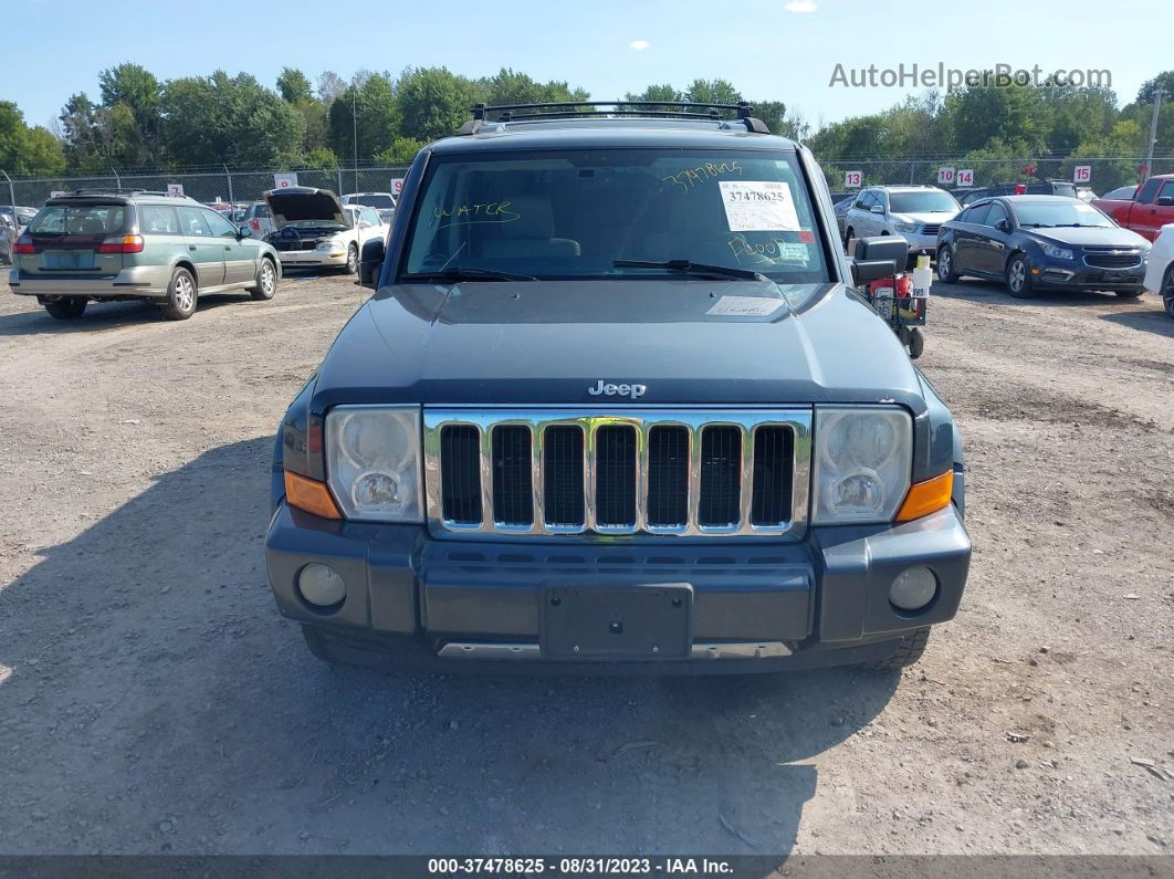 2006 Jeep Commander Limited Blue vin: 1J8HG582X6C318046