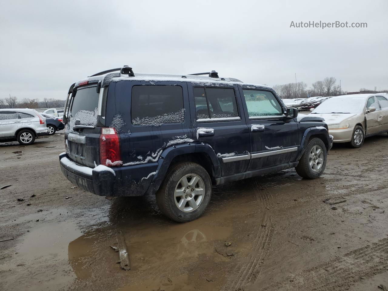 2006 Jeep Commander Limited Синий vin: 1J8HG58N06C179197