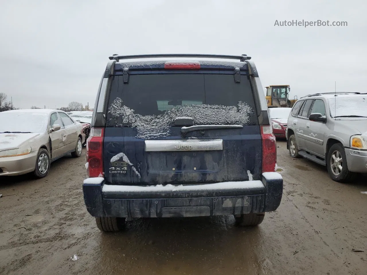 2006 Jeep Commander Limited Blue vin: 1J8HG58N06C179197