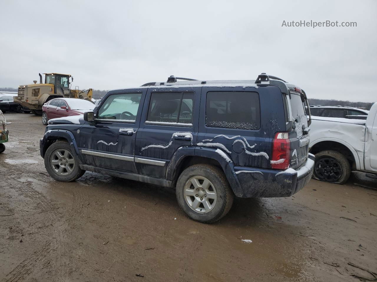 2006 Jeep Commander Limited Синий vin: 1J8HG58N06C179197