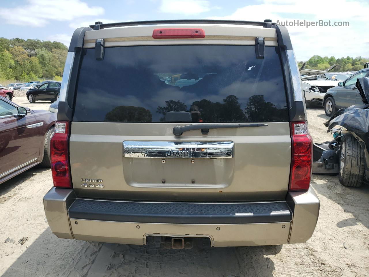 2006 Jeep Commander Limited Tan vin: 1J8HG58N06C295984