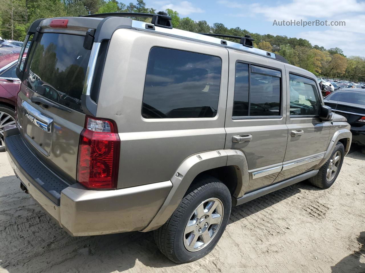 2006 Jeep Commander Limited Tan vin: 1J8HG58N06C295984