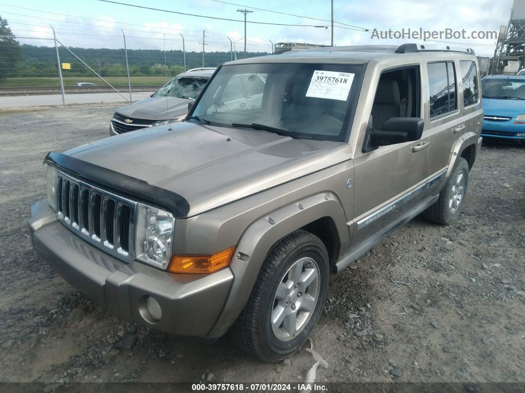 2006 Jeep Commander Limited Gold vin: 1J8HG58N06C328921