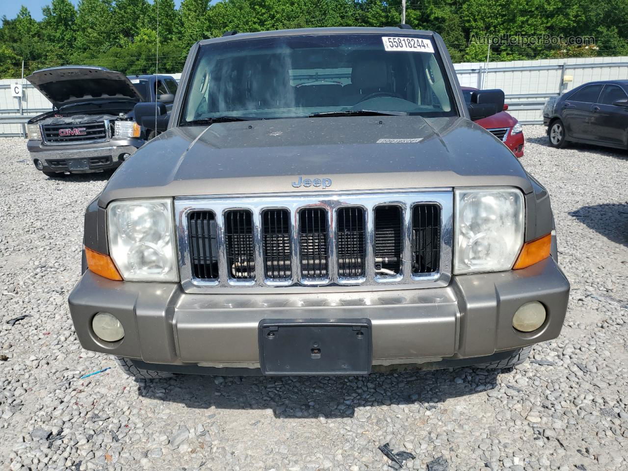 2006 Jeep Commander Limited Brown vin: 1J8HG58N26C105943