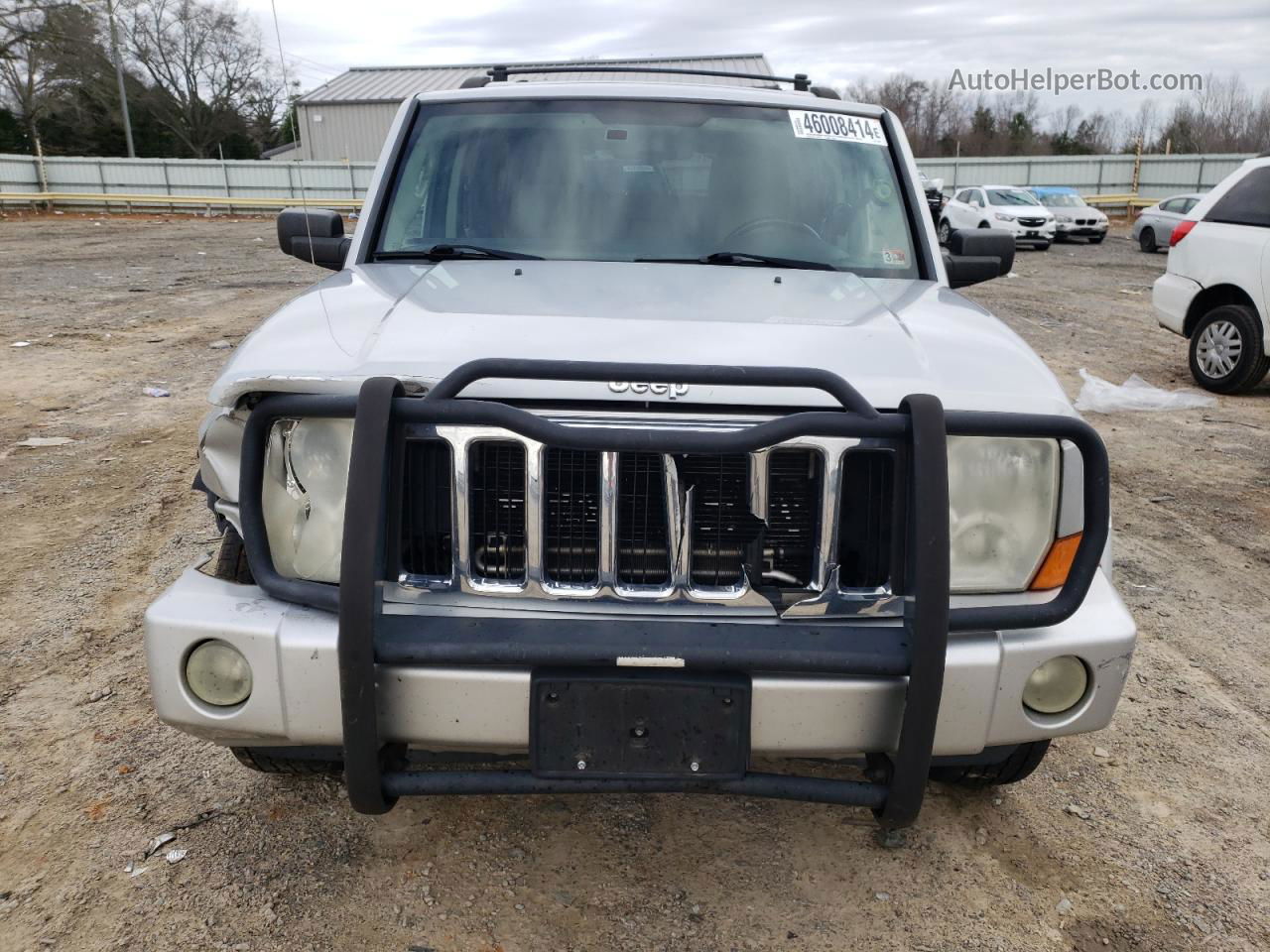 2006 Jeep Commander Limited Silver vin: 1J8HG58N26C189701