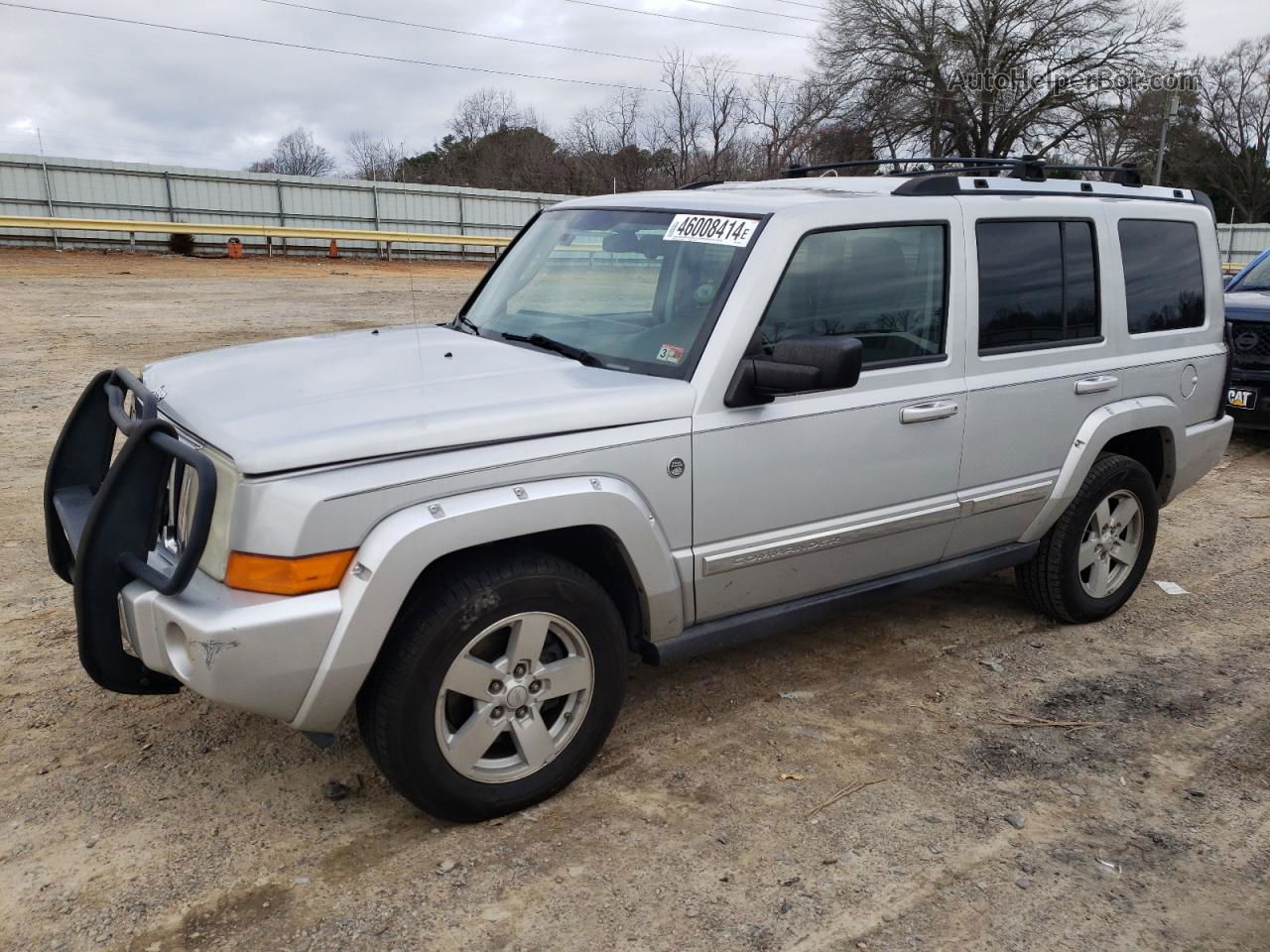 2006 Jeep Commander Limited Silver vin: 1J8HG58N26C189701