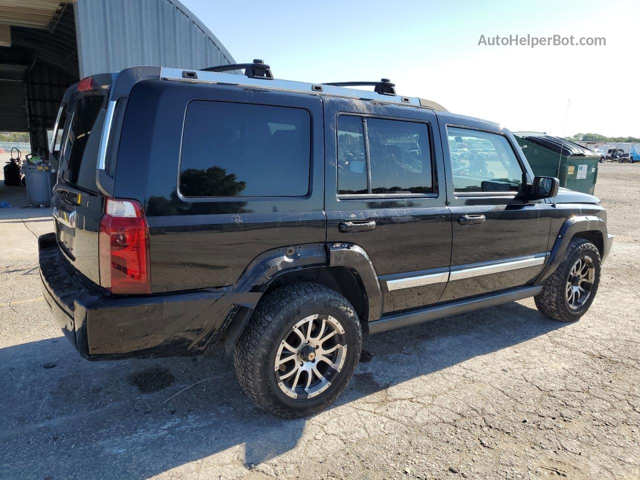 2006 Jeep Commander Limited Black vin: 1J8HG58N26C254496