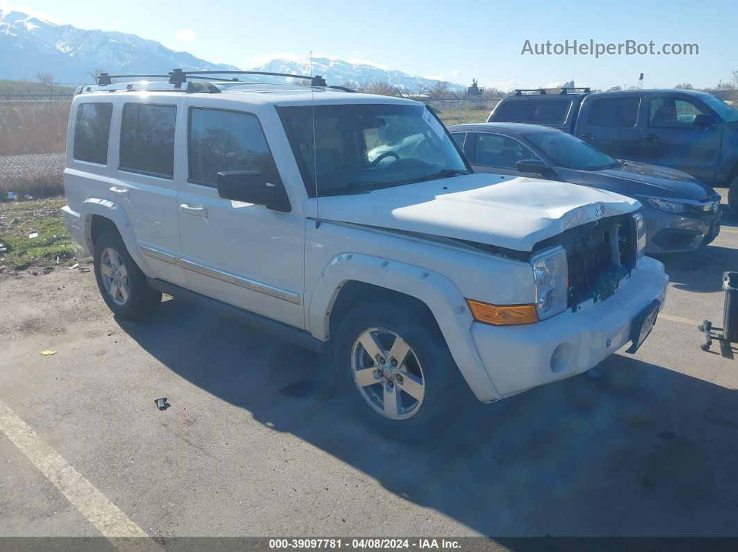 2006 Jeep Commander Limited Белый vin: 1J8HG58N36C198598